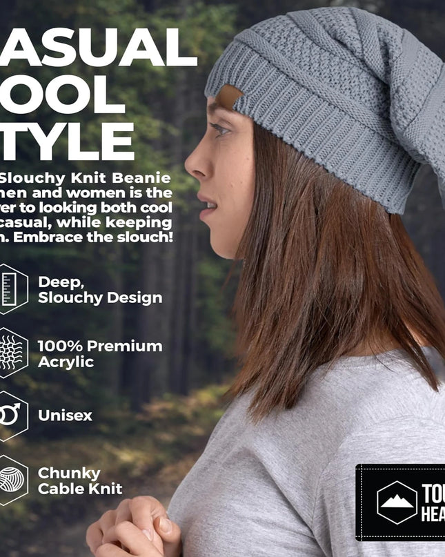 NC Fur-Lined Knitted Beanie