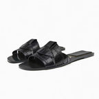Women’s Breathable Summer Flat Slides-HighTouch
