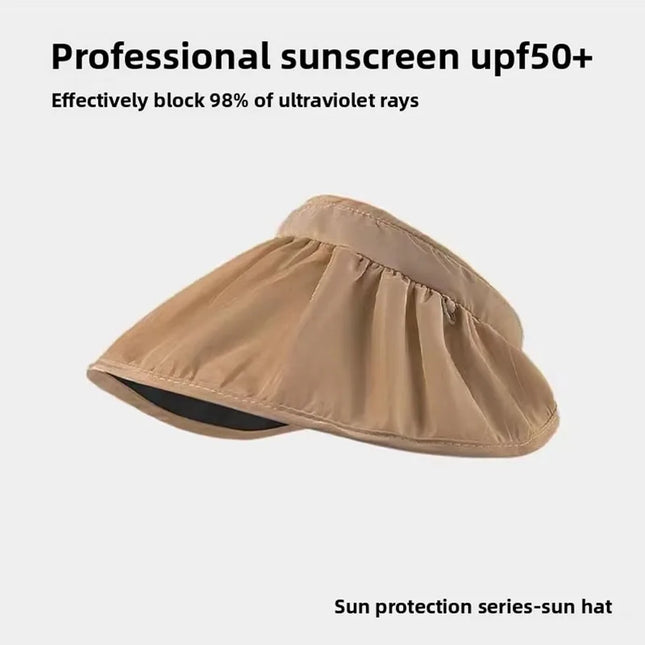 Foldable Wide-Brim UV Sun Hat