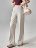 High-Waisted Stretch Lounge Sweatpants with Pockets-HighTouch
