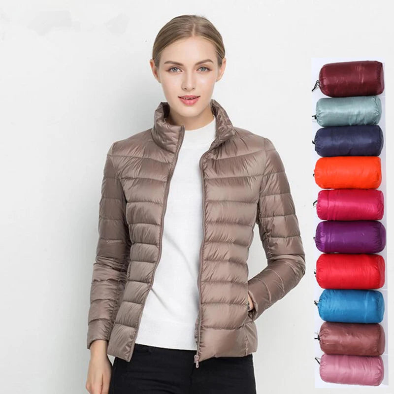 Women's Ultra-Lightweight Packable Puffer Jacket