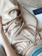 Cool & Chic – Ice Silk Satin High-Waist Wide-Leg Pants-HighTouch
