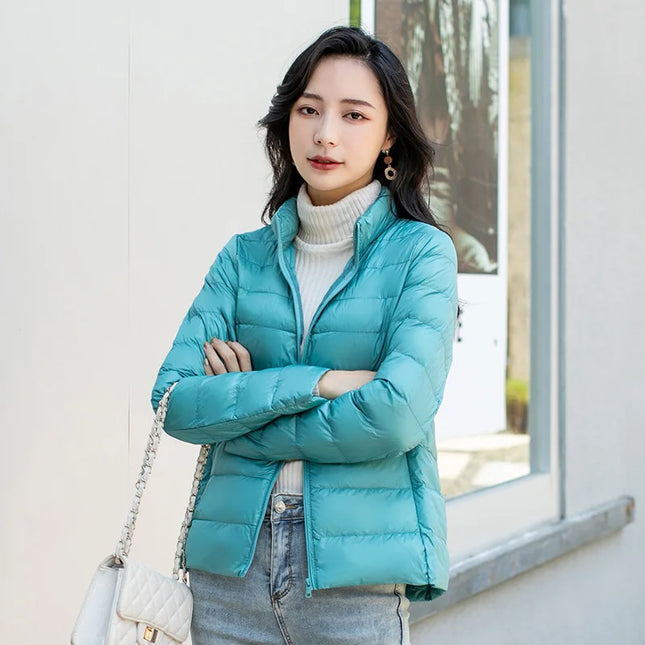 Women's Ultra-Lightweight Packable Puffer Jacket