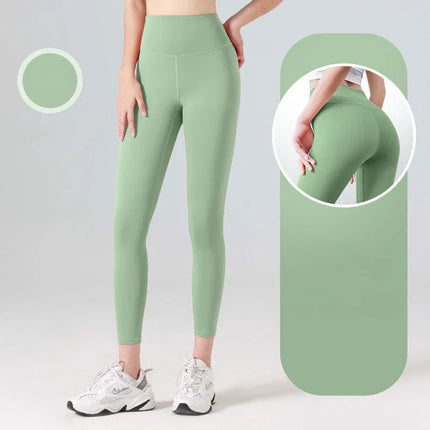 Women’s High-Waisted Fast-Dry Squat-Proof Yoga Leggings – Support & Comfort