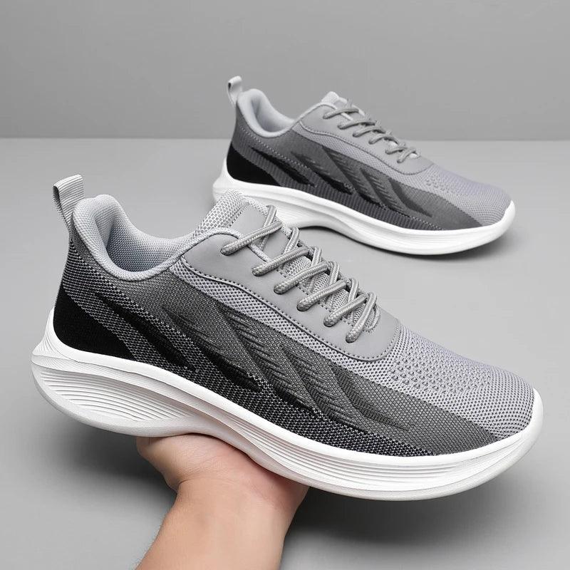 Men’s Breathable Mesh Sneakers for Walking and Gym