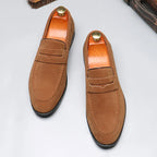 Men’s Suede Slip-On Loafers