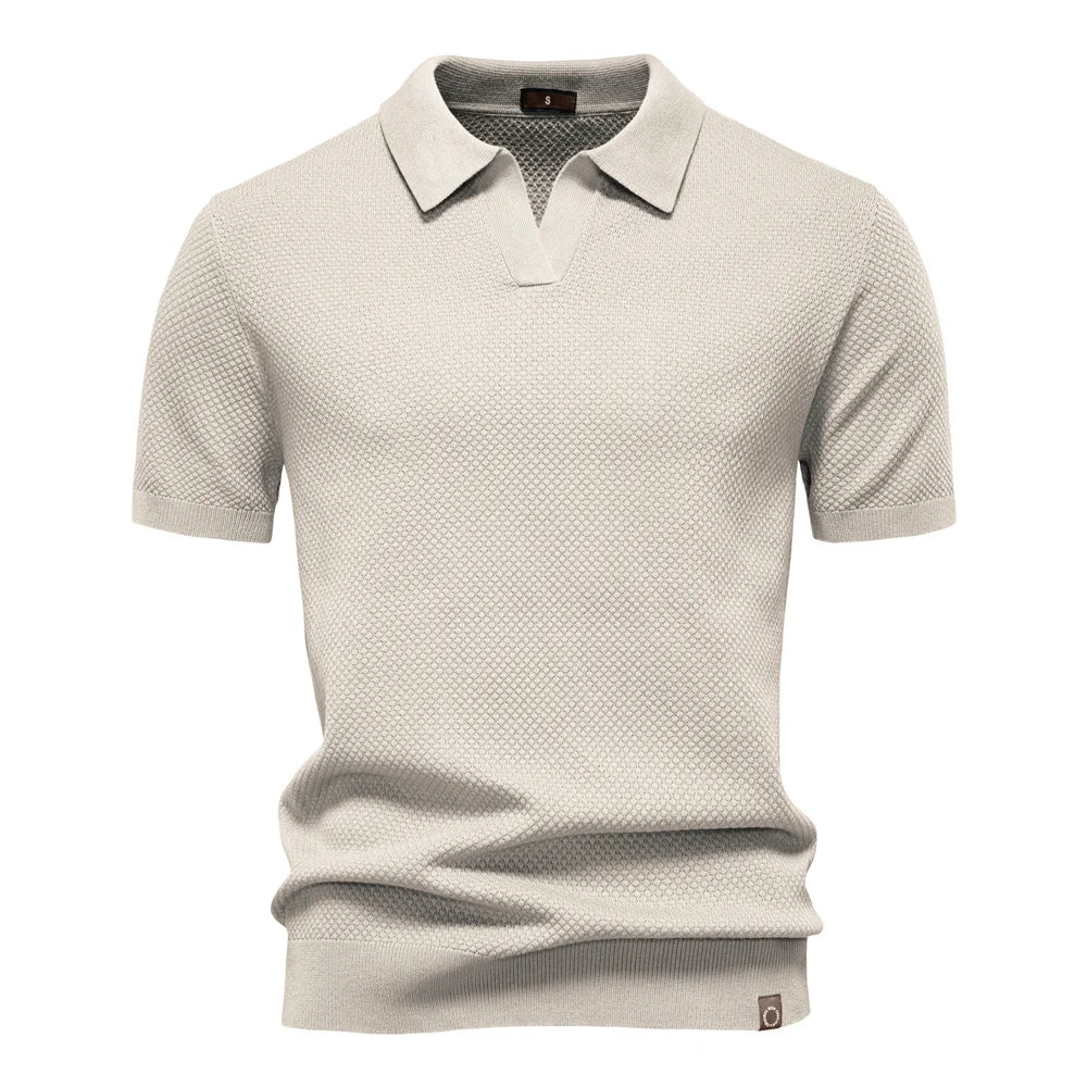 AIOPESON | Men's Summer Breathable Polo Shirt-HighTouch