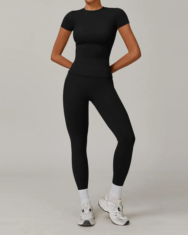 High-Waist 2-Piece Women’s Yoga Set