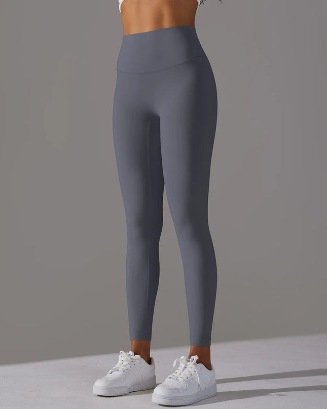 High-Wais Leggings – Buttery-Soft, Sweat-Wicking, with Hidden Pocket