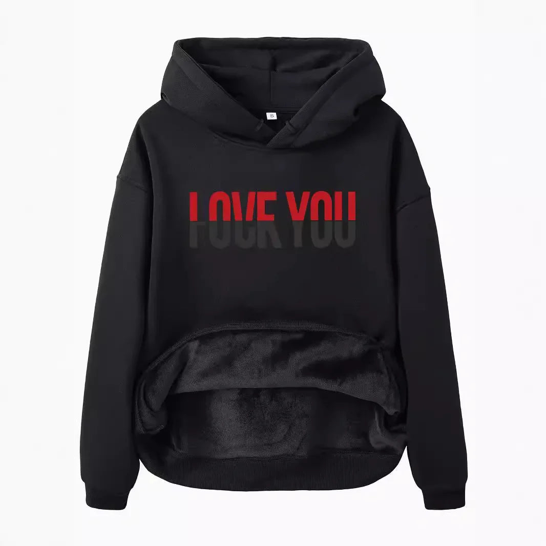 Oversize 3D Sound-Detail Hoodie – Retro Lazy-Style Streetwear for Fall/Winter