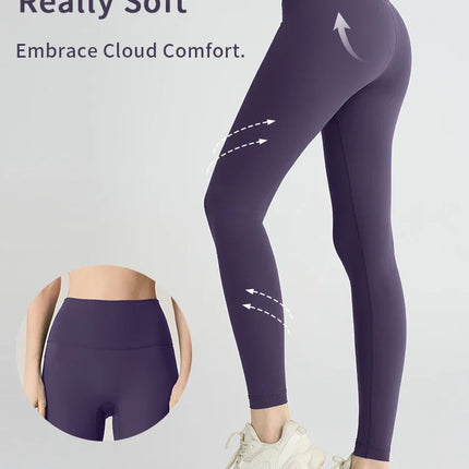 Yoga Leggings Women High Waisted Hip Lifting Fitness Leggings Running Cycling Pants
