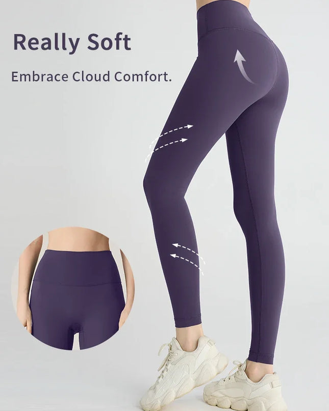 Yoga Leggings Women High Waisted Hip Lifting Fitness Leggings Running Cycling Pants