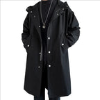Oversized Hooded Streetwear Jacket Men-HighTouch