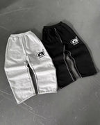 Streetwear Letter Embroidery Loose Sweatpants – Y2K Harajuku Wide-Leg Statement-HighTouch