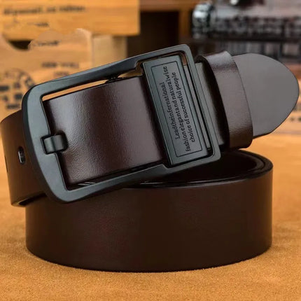 Luxury Cowhide Leather Belt for Men