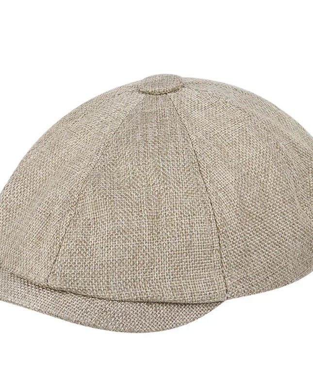 Vintage Tweed Peaky Blinders Flat Cap – Heritage Style Unisex