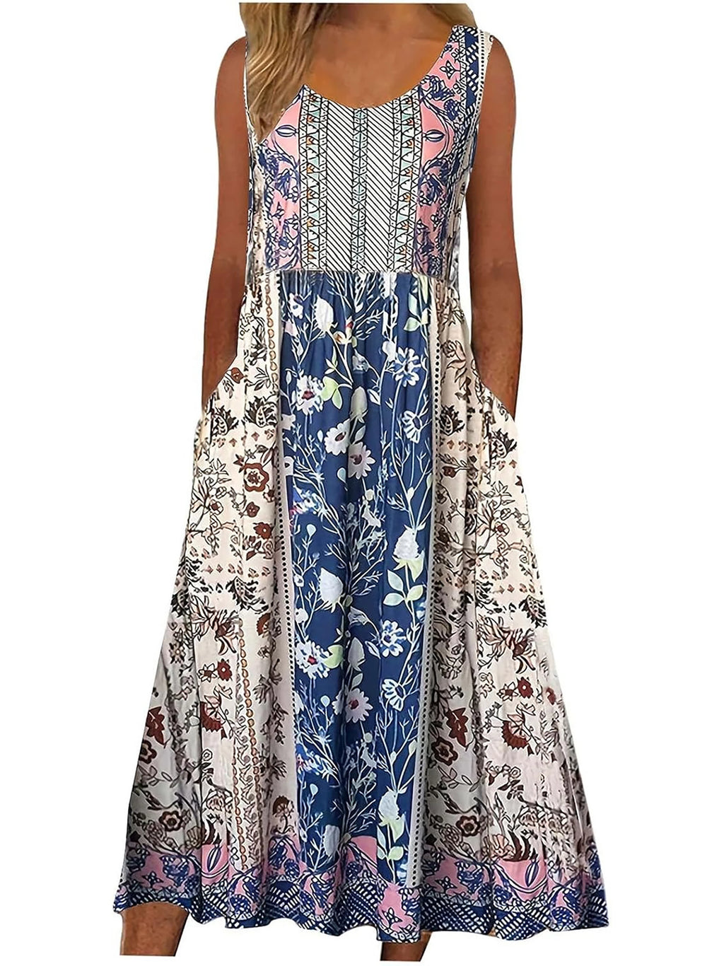 Bohemian Polyester Sundress Limited