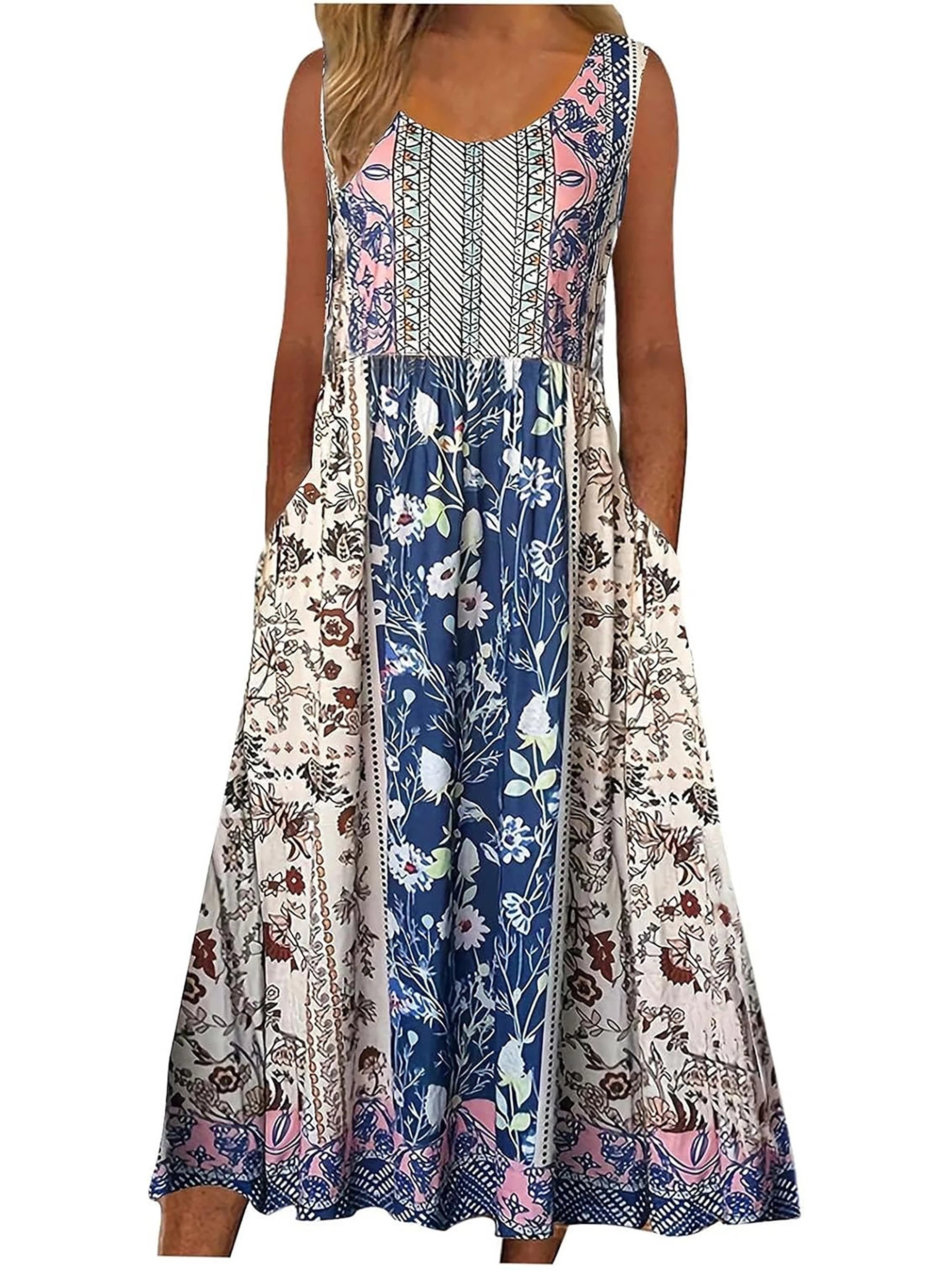 Bohemian Polyester Sundress Limited
