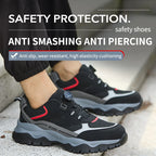 Men’s Steel Toe Breathable Work Sneakers-HighTouch
