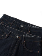 Heavyweight Fadeless Denim Jeans Men – Regular Fit Autumn Brushed Liner-HighTouch