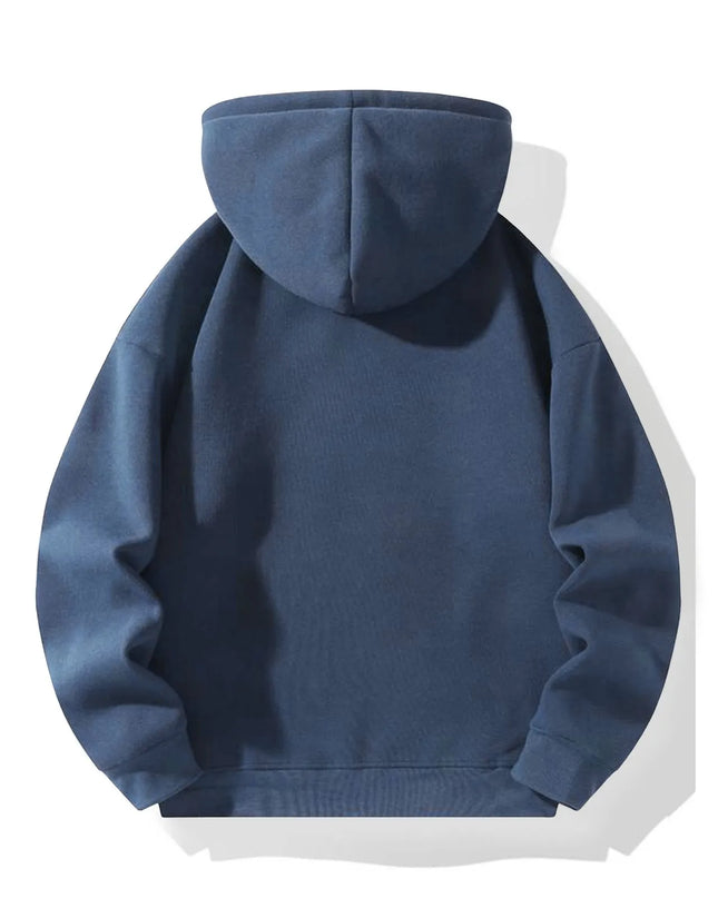 Oversized Half-Zip Hoodie Men