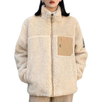 Oversized Sherpa Fleece Jacket Men-HighTouch