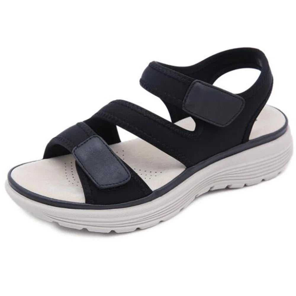 Women’s Flat Sandals Casual Summer Slip-On Shoes-HighTouch