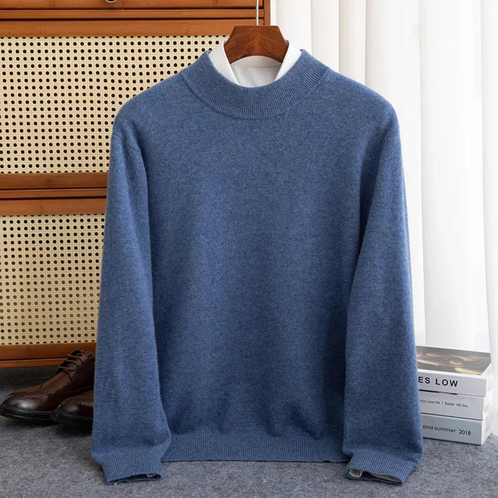 Men's Merino Wool Signature Sweater – Soft & Warm
