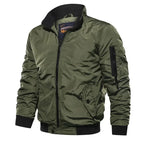 Men’s Slim-Fit Cotton Bomber Jacket