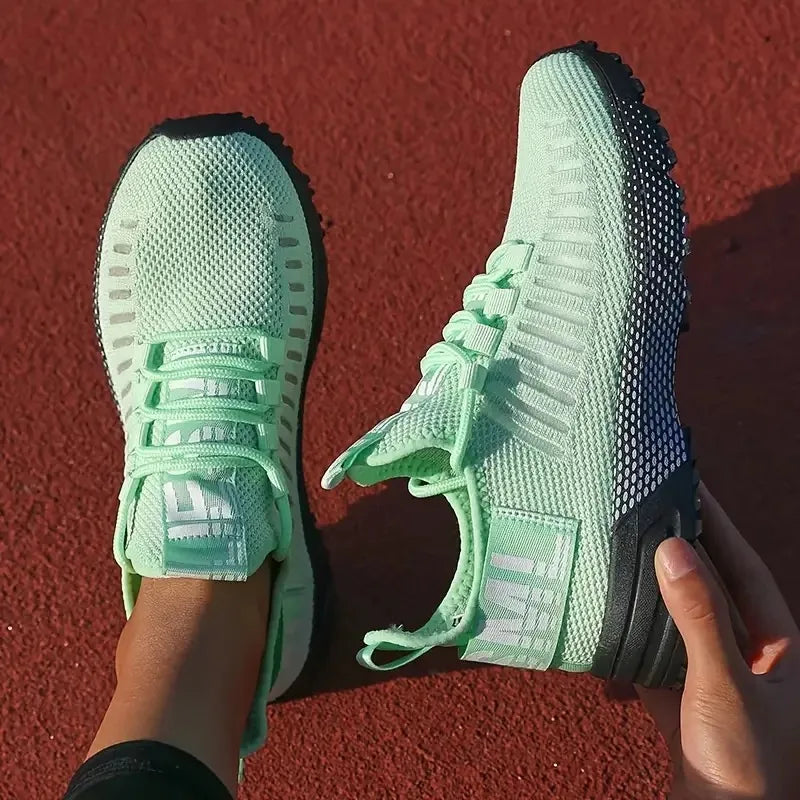 Men’s Lightweight Mesh Running Shoes-HighTouch