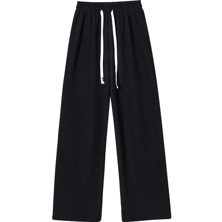 Women’s Fleece-Lined Wide-Leg Winter Trousers-HighTouch