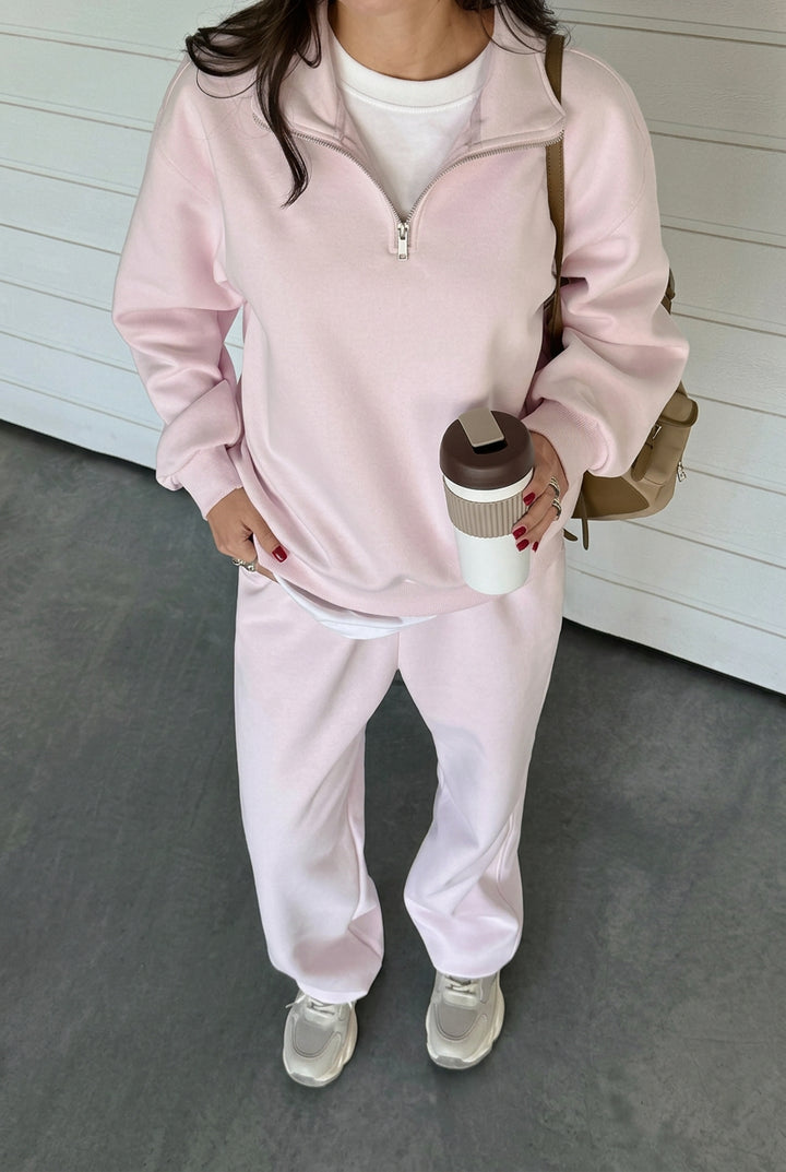 Women’s Cotton Oversize Tracksuit Set-HighTouch