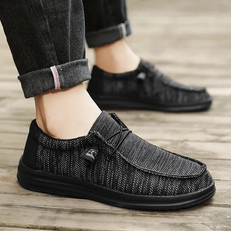 Kerel Canvas Alpargatas – Lightweight Slip-On Loafers for Men, Easy Summer Style-HighTouch