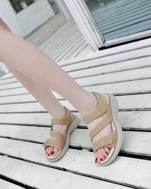 BEYARNE Flat Sandals Women