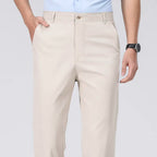 Men’s Lightweight Business Casual Chino Trousers-HighTouch