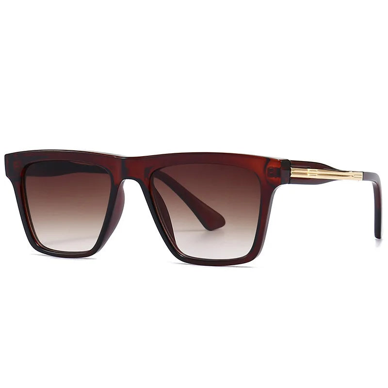 Women’s Luxury Vintage Punk Square Sunglasses 2025