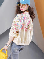 Women’s Chinese-Style Embroidered Spring Jacket-HighTouch