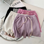 Comfy Retro Korean High-Waist Loose Shorts – Relaxed Chic & Sporty Comfort-HighTouch