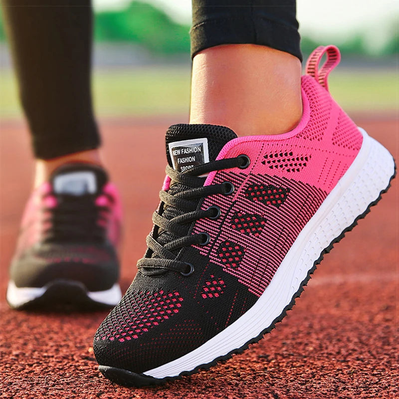 Women’s Mix-Color Gym Sneakers