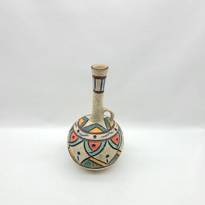 Sialk Ceramic Bottle Neck Handle Vase