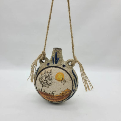 Sialk Ceramic Decanter Hall Hang - HighTouch 