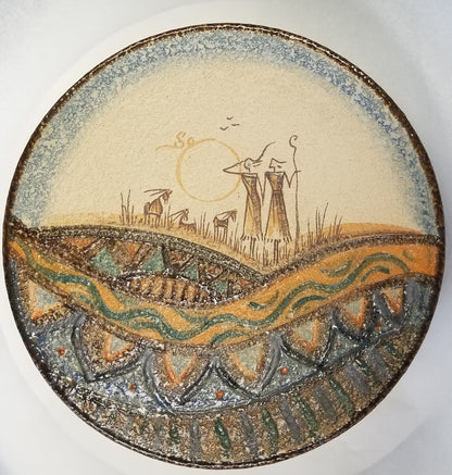 Sialk Ceramic tribes wall plate
