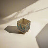 Sialk ceramic Square Cube Vase - HighTouch 