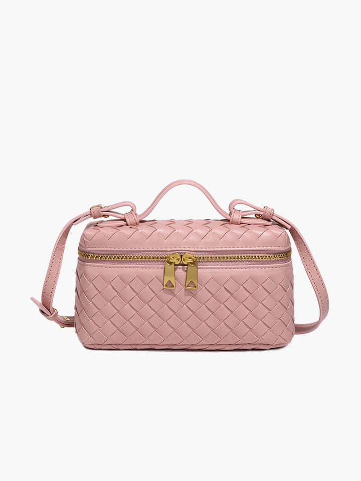 Lyssa Hobo Bag - PU Leather Woven Everyday Carry