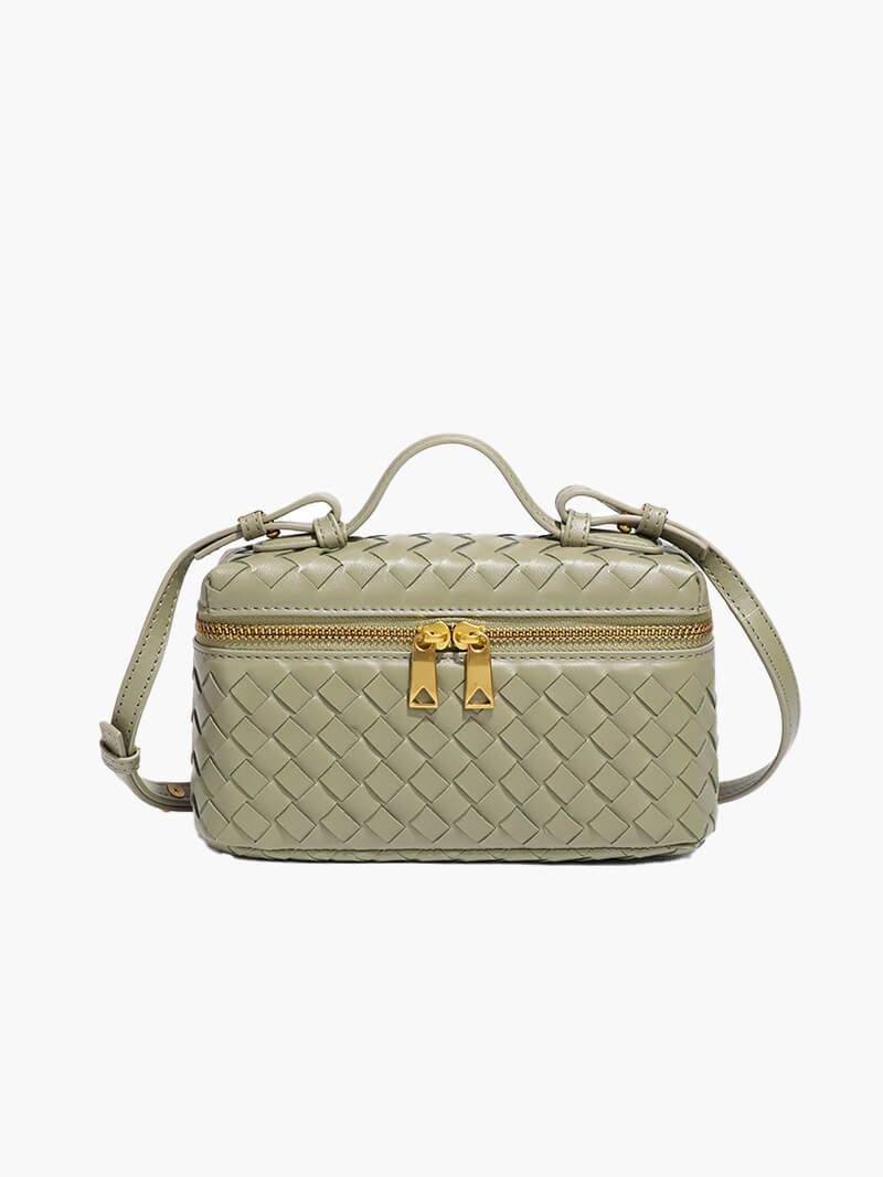 Lyssa Hobo Bag - PU Leather Woven Everyday Carry