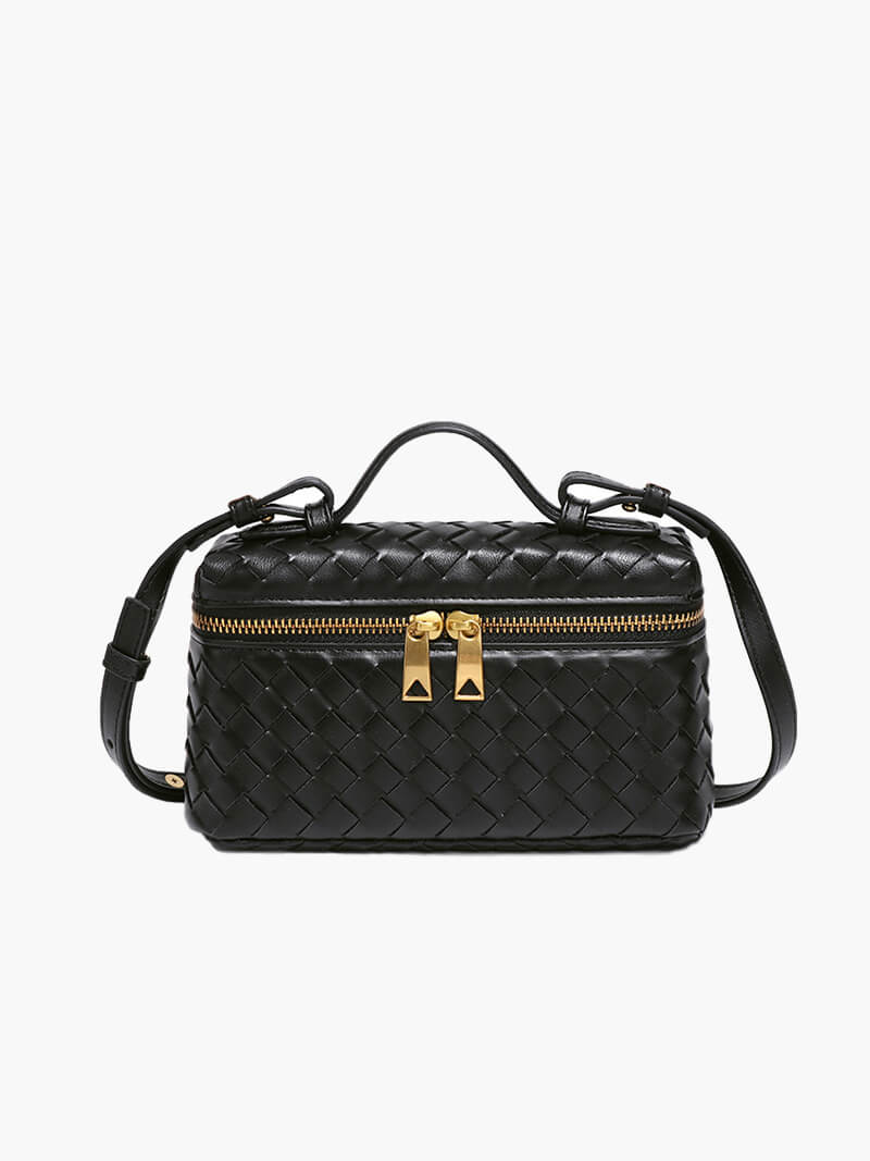 Lyssa Hobo Bag - PU Leather Woven Everyday Carry