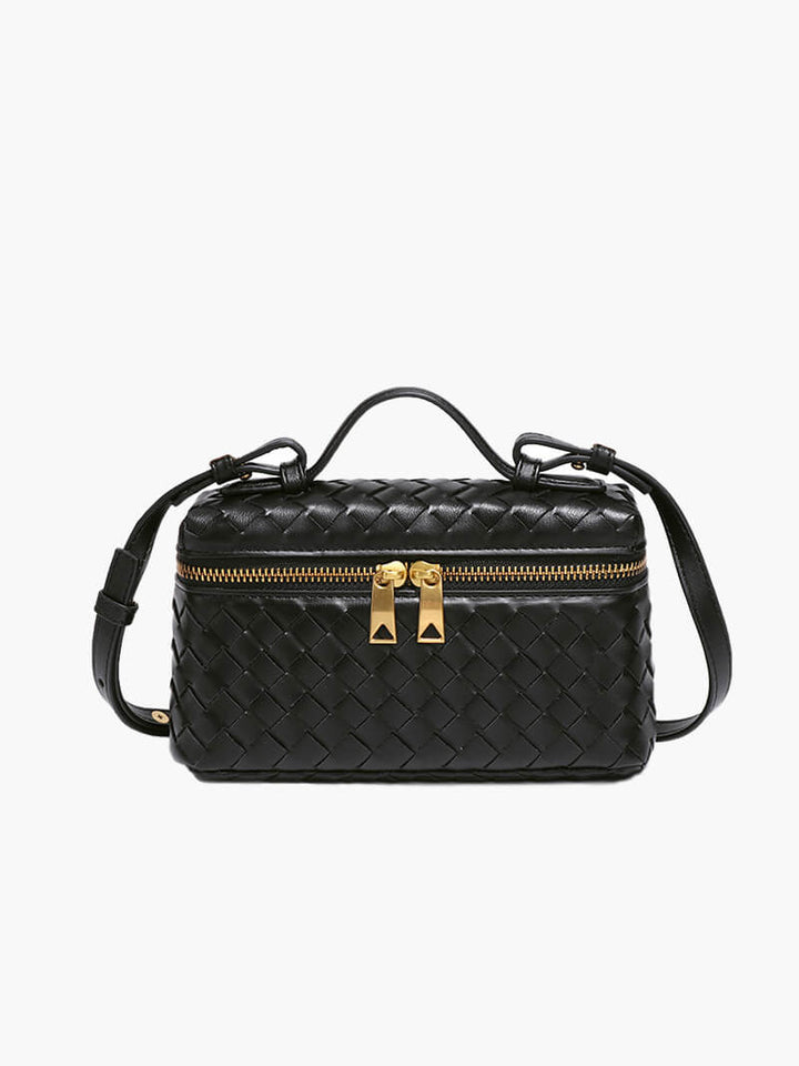 Lyssa Hobo Bag - PU Leather Woven Everyday Carry