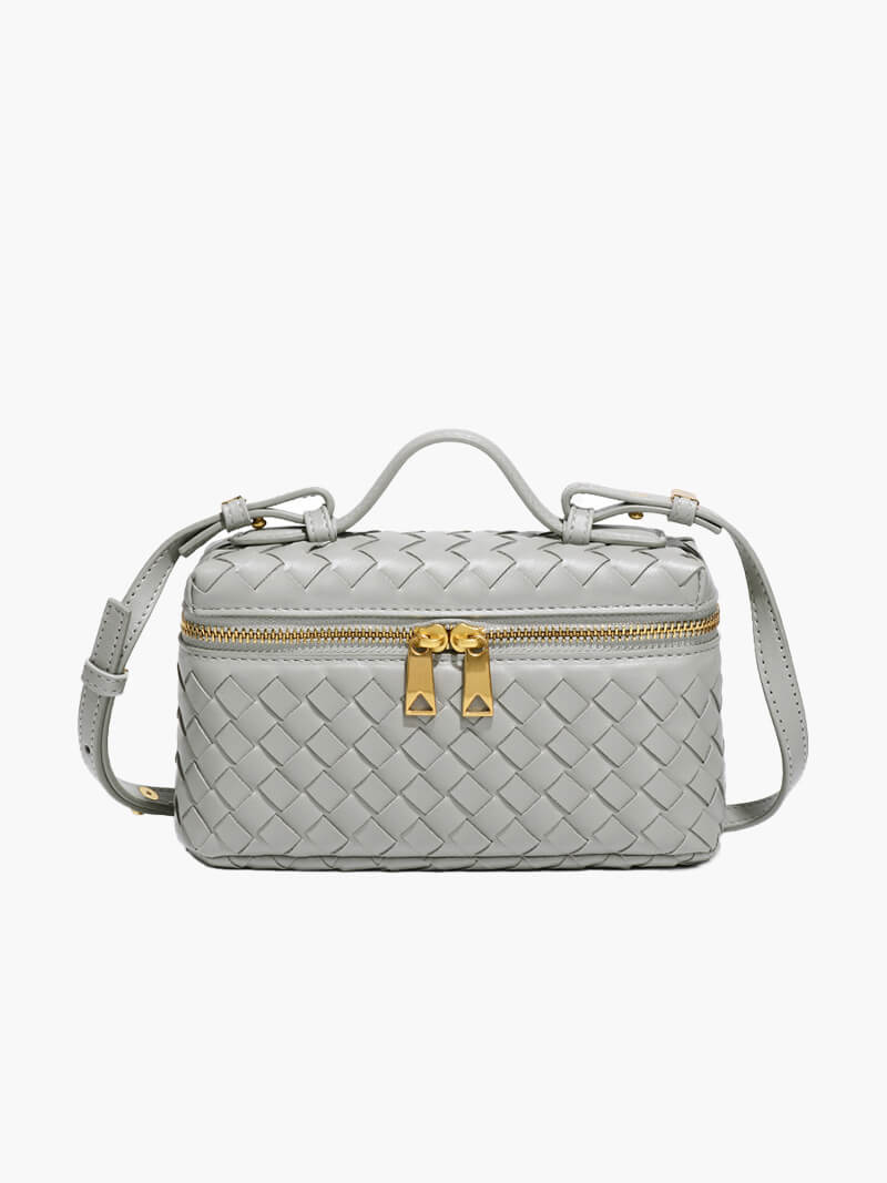 Lyssa Hobo Bag - PU Leather Woven Everyday Carry