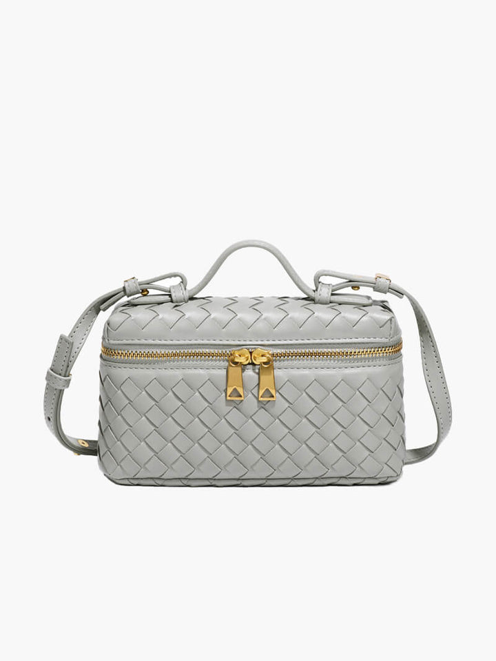 Lyssa Hobo Bag - PU Leather Woven Everyday Carry