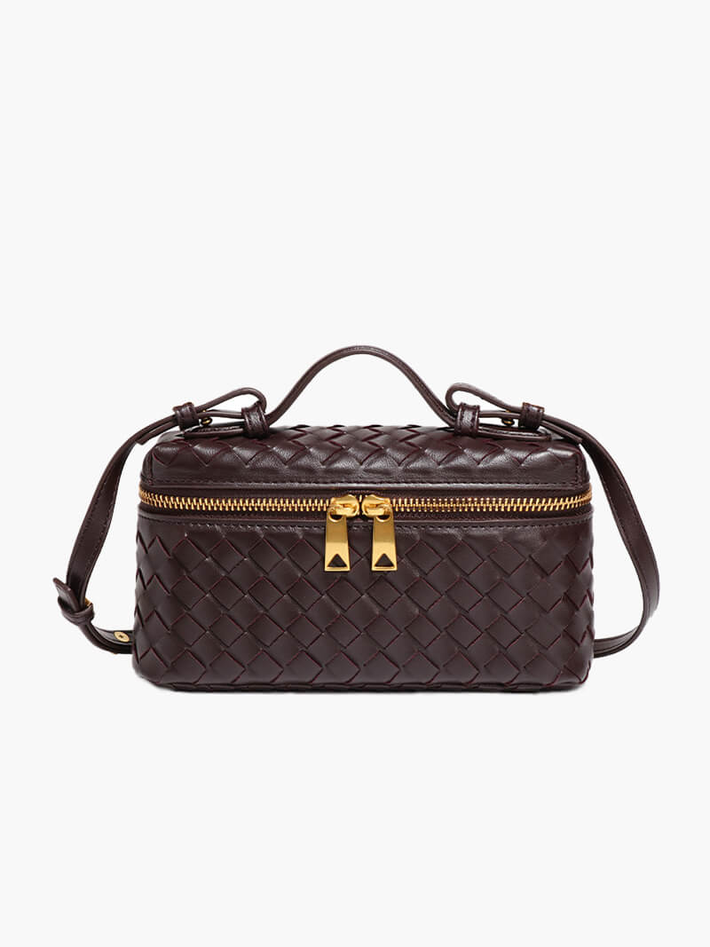 Lyssa Hobo Bag - PU Leather Woven Everyday Carry